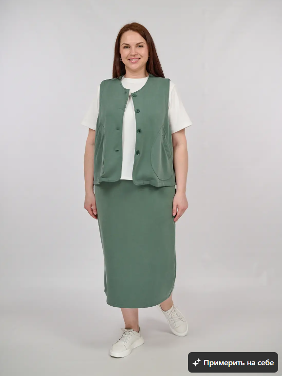Виртуальная примерочная для plus-size брендов: как помочь покупательницам выбирать одежду онлайн уверенно виртуальная примерочная для plus-size бренда — кнопка примерить на себе в карточке товара Etto Plus
